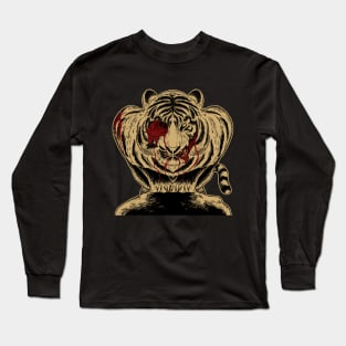 Tiger Wildlife Halloween Animal Rights Jungle Long Sleeve T-Shirt